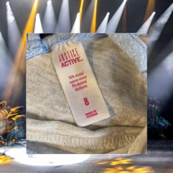 Justice Active Glitter Dancer Graphic Tee - Picture 6 of 6